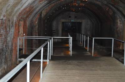 Unterirdische Gewlbe im Eiskeller