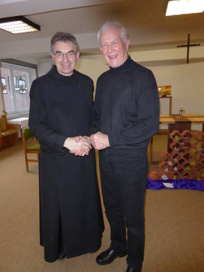 Dank des Vorsitzenden an Bruder Stephan Veith.